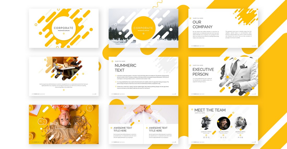 Corporate - Free Powerpoint Template