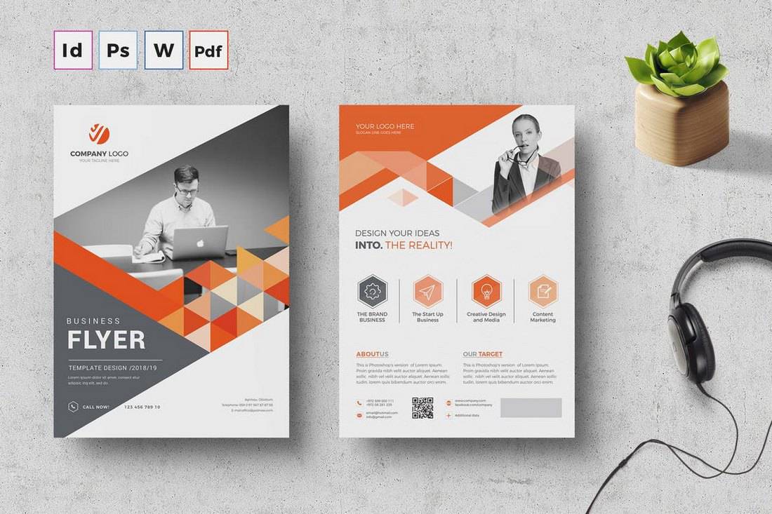 Corporate InDesign Flyer Template
