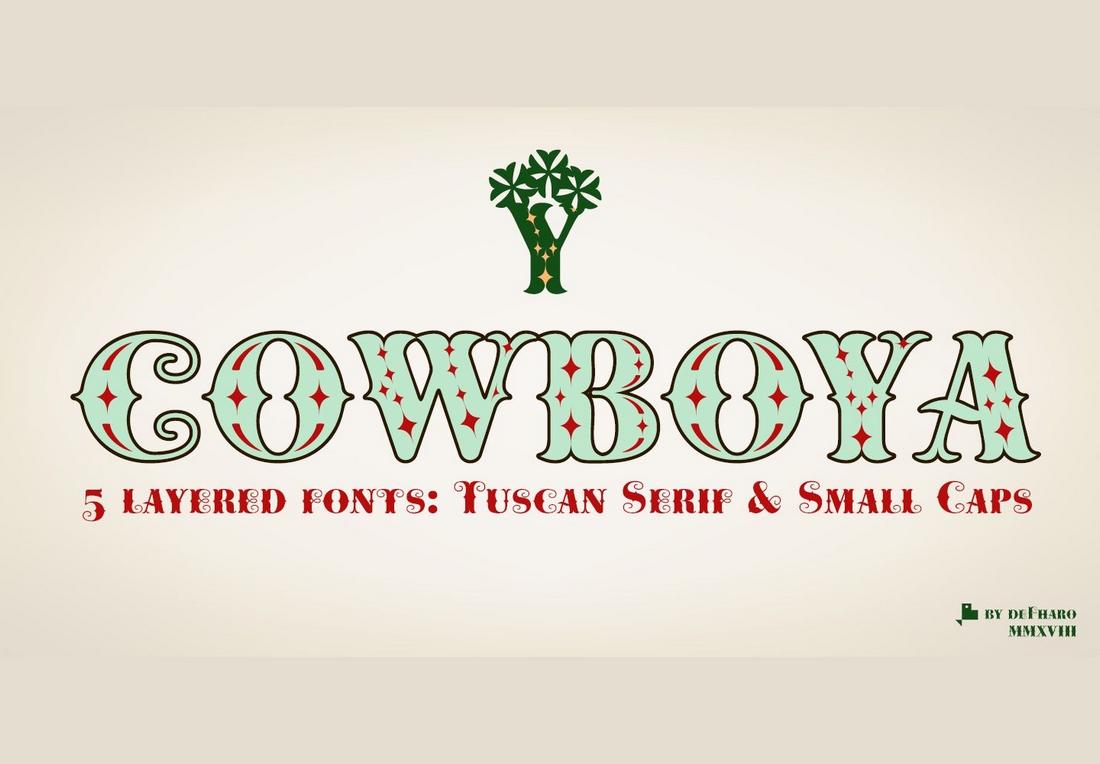 Cowboya - Free Carnival Font