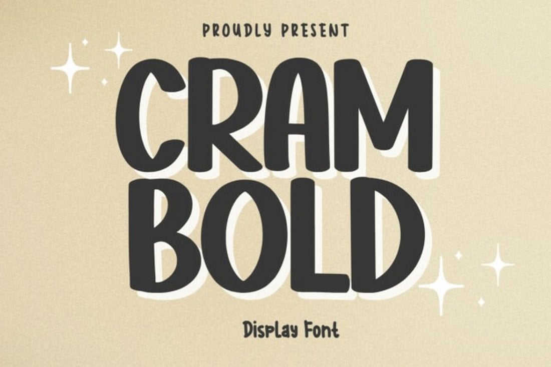 Cram Bold - Free Whimsical Font