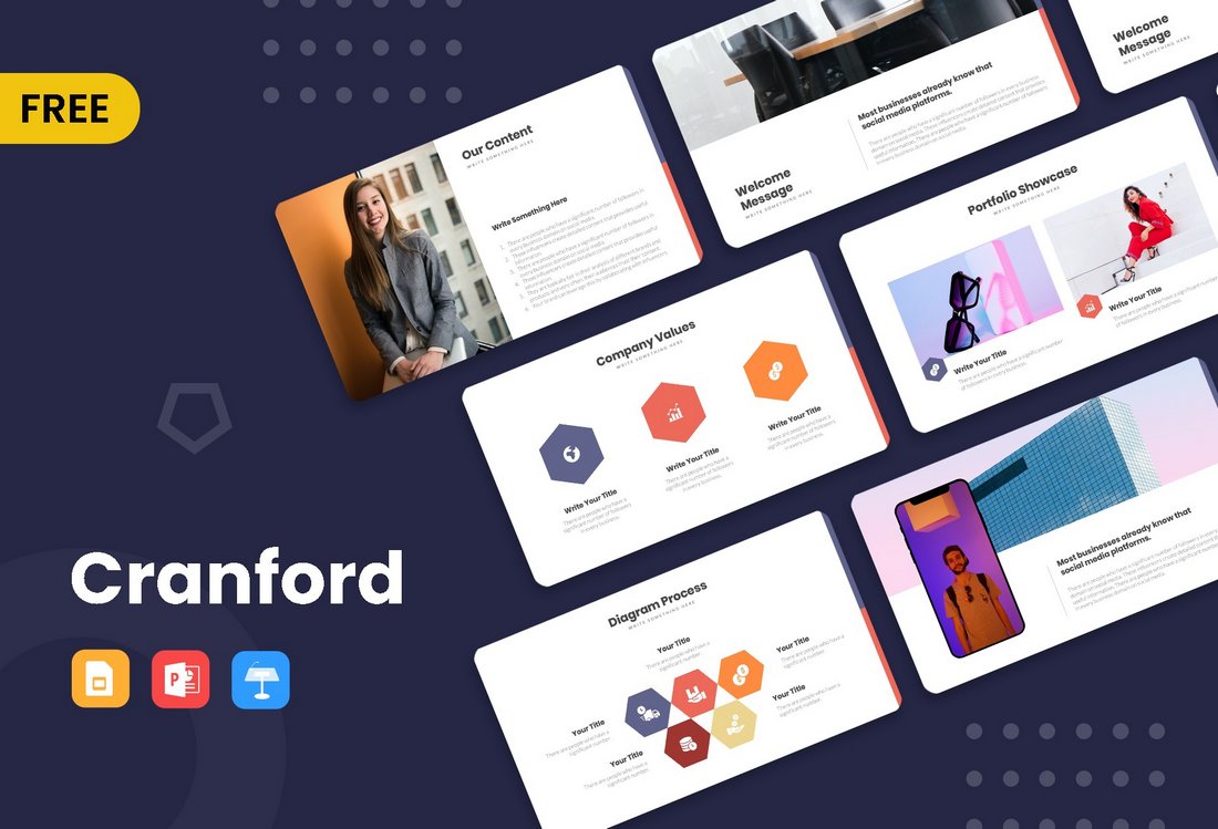 Cranford - Free Business Presentation PPT