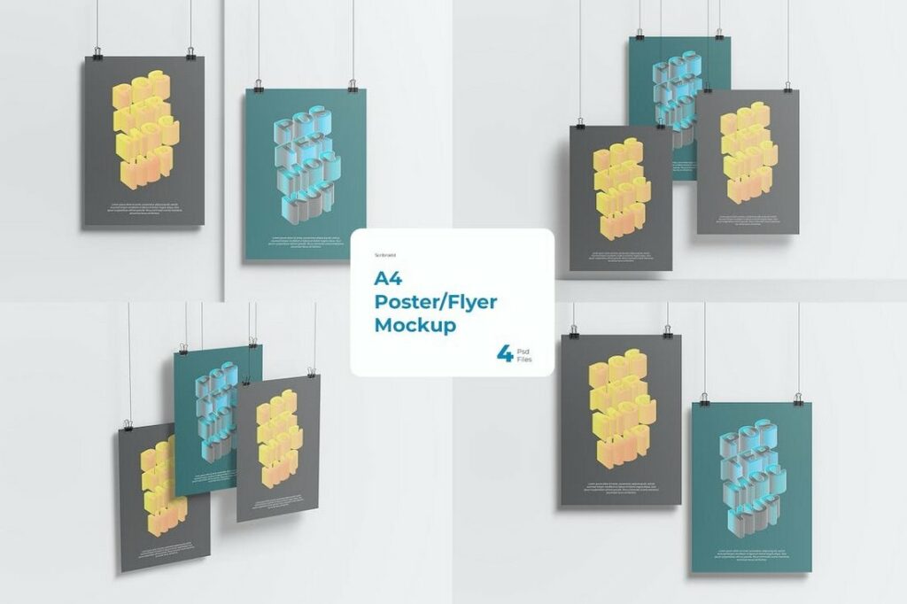 100+ Best Poster Mockup Templates 2023 - Blog of Web Design, Marketing ...