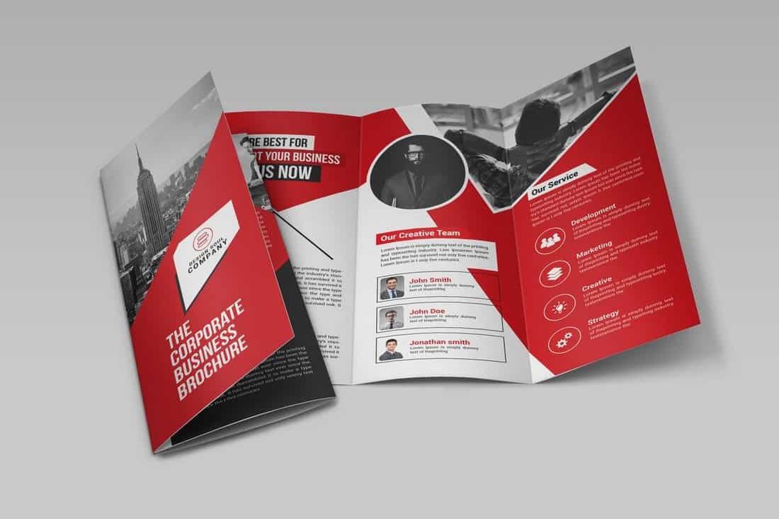 Creative-Agency-Trifold-Brochure 20+ Best InDesign TriFold Templates 2020 design tips Inspiration 