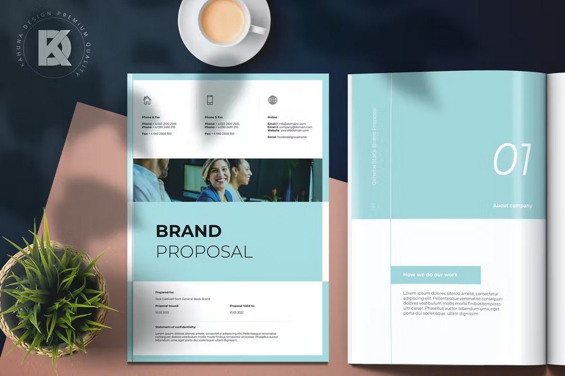 Creative Branding Proposal Template