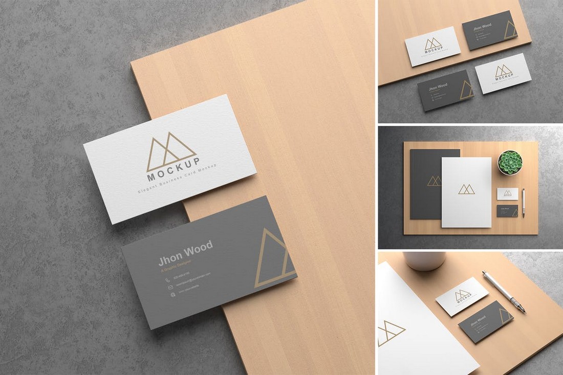 Creative Business Card Mockup Templates