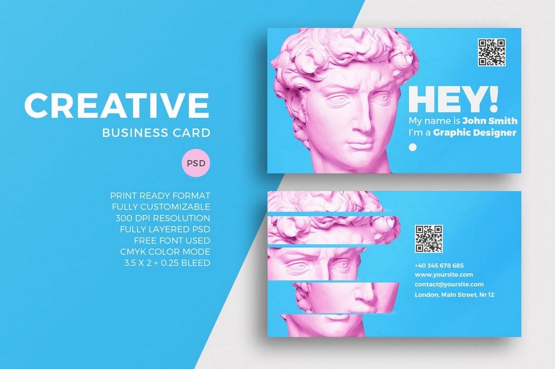 Creative-Business-Card-Template Photography Business Cards: 20 Templates & Ideas design tips 