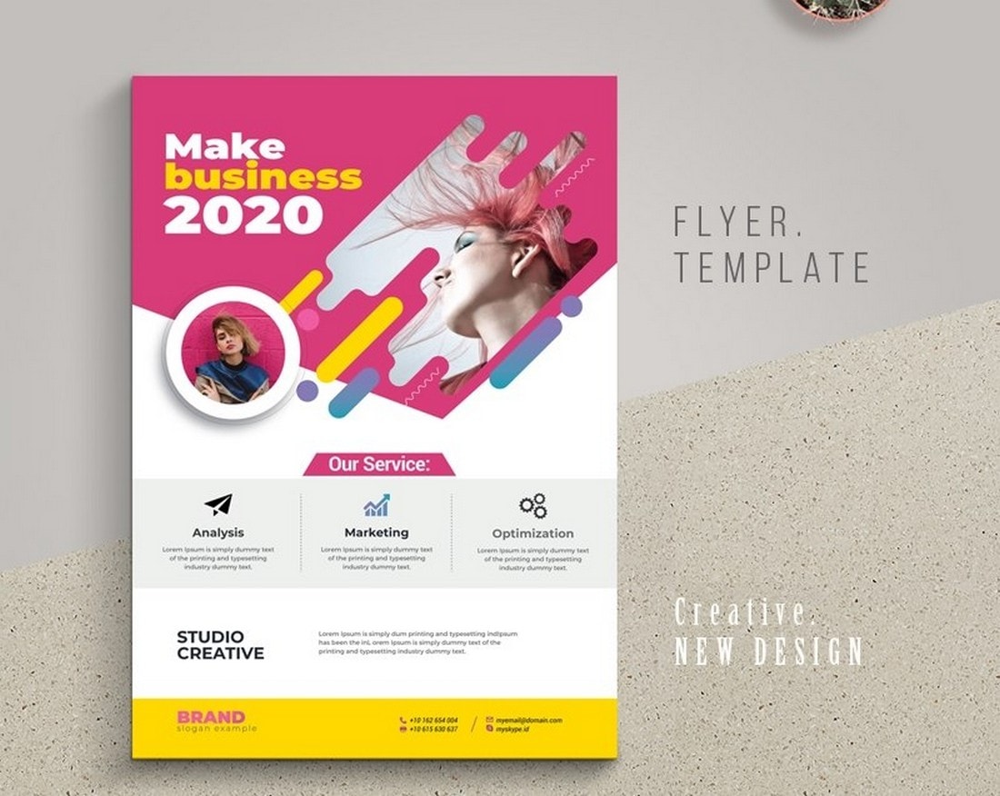 illustrator flyer templates download