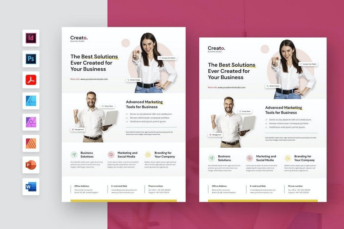Creative Business Studio PowerPoint Flyer