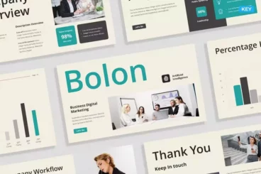 Creative Digital Marketing Keynote Template
