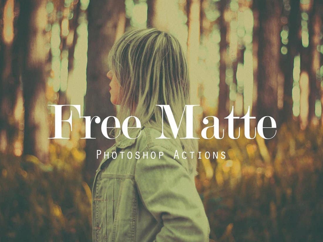 Creative Matte Photoshop Actions