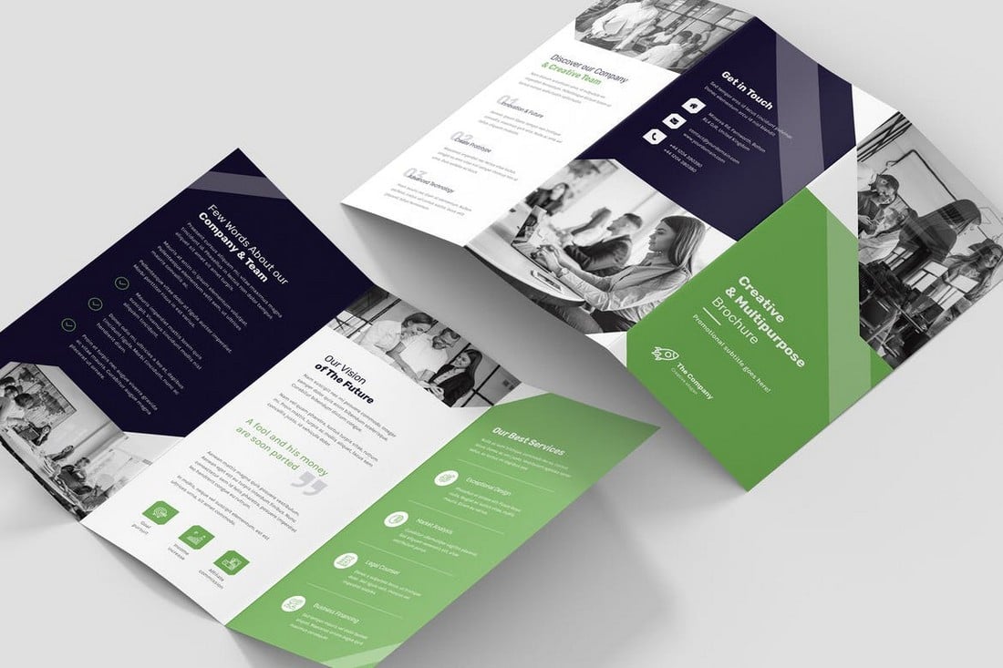 Creative Multipurpose Tri-Fold Brochure