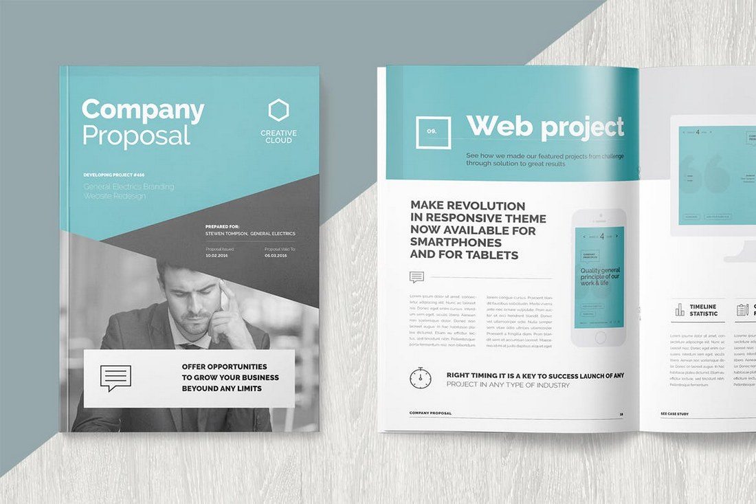 Brochure Templates  Design Shack Intended For Word Catalogue Template