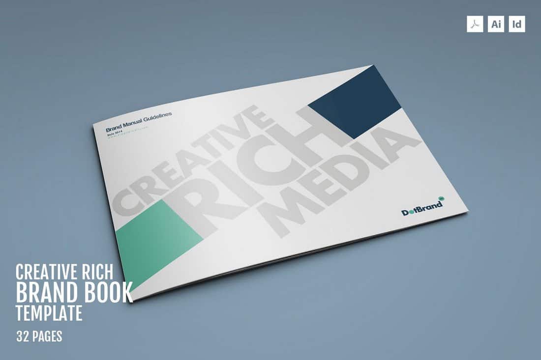 Creative Rich-Brand Book Template