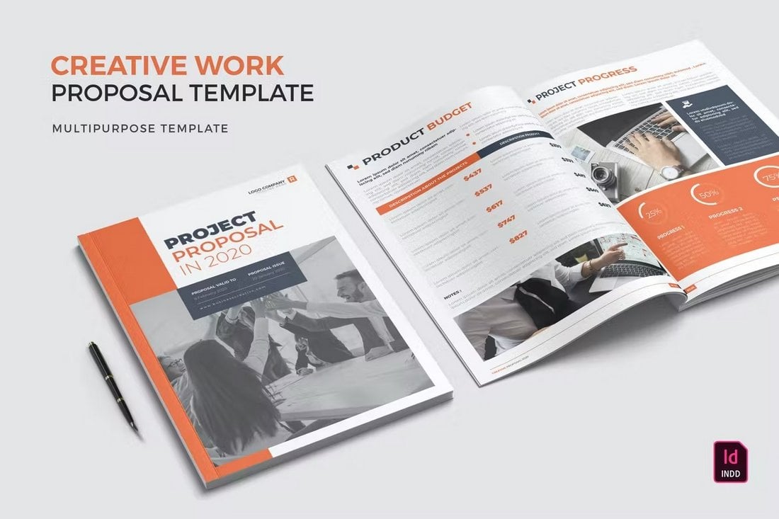 Creative-Work-Event-Proposal-Template 20+ Event & Sponsorship Proposal Templates design tips 