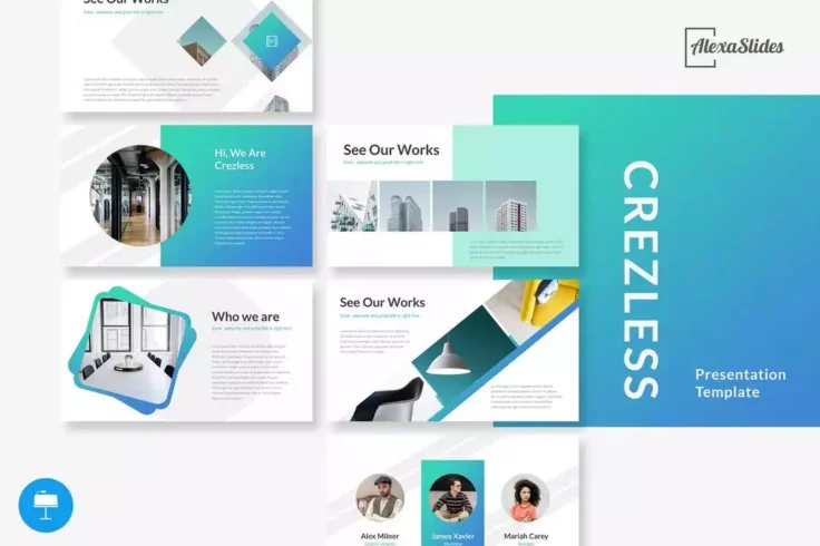 View Information about Crezless Creative Keynote Presentation Template