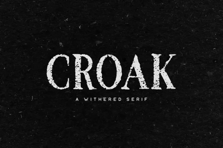 View Information about Croak Font