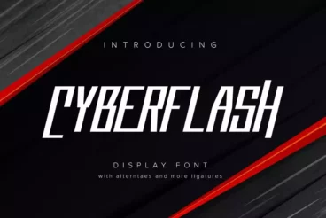 Cyberflash Techno Cyberpunk Font