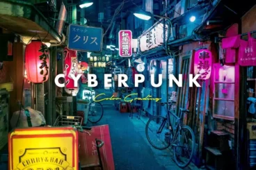 Cyberpunk Distortion Photo Effect PSD