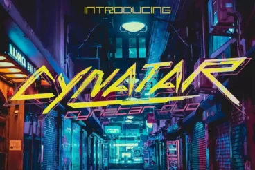 Cynatar Cyberpunk 2077 Font Duo