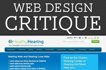 Web Design Critique #94: HealthyHearing