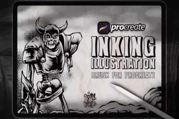 Dansdesign Inking Illustration Procreate Tattoo Brush