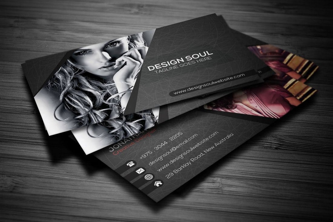 Free Business Card Templates For Photographers Best Template Ideas