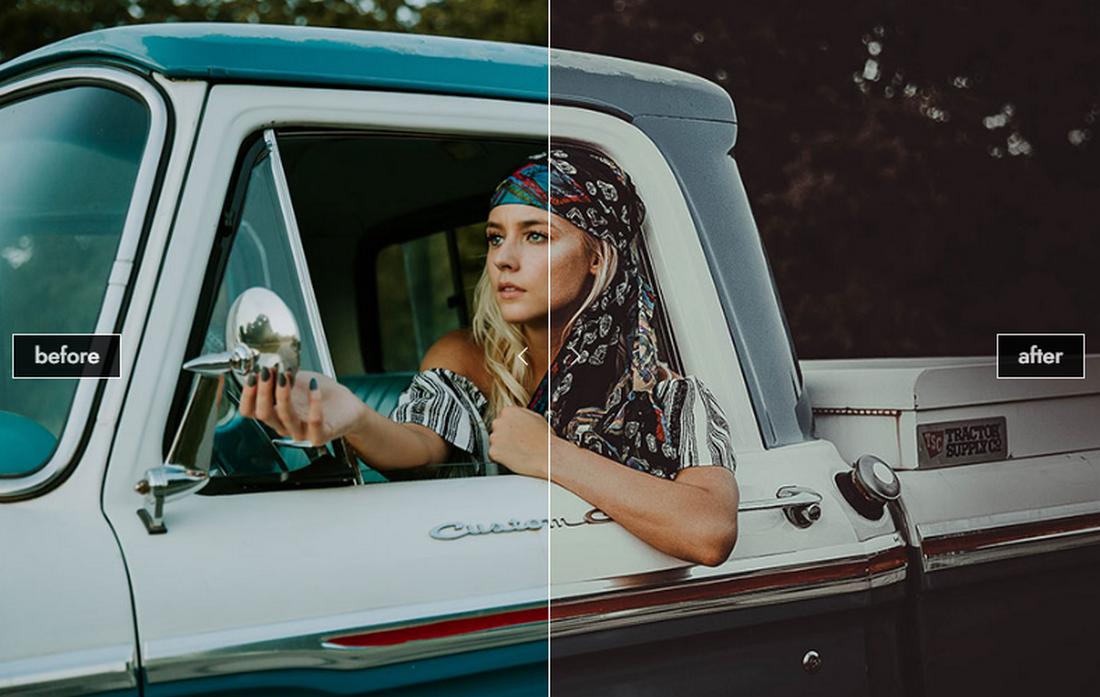 Dark Vintage - Free Portrait Lightroom Preset