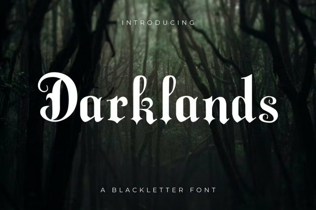 25+ Vintage “Old English” Fonts & Traditional Typography Design Shack