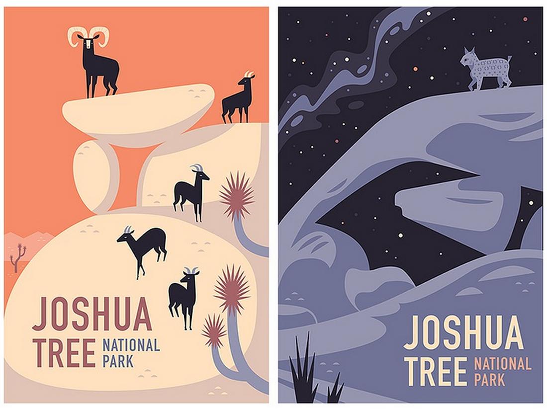 Design a Series of Illustrated Posters for a Theme