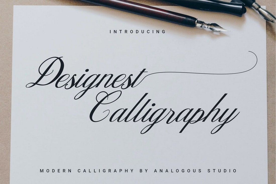 free calligraphy fonts procreate