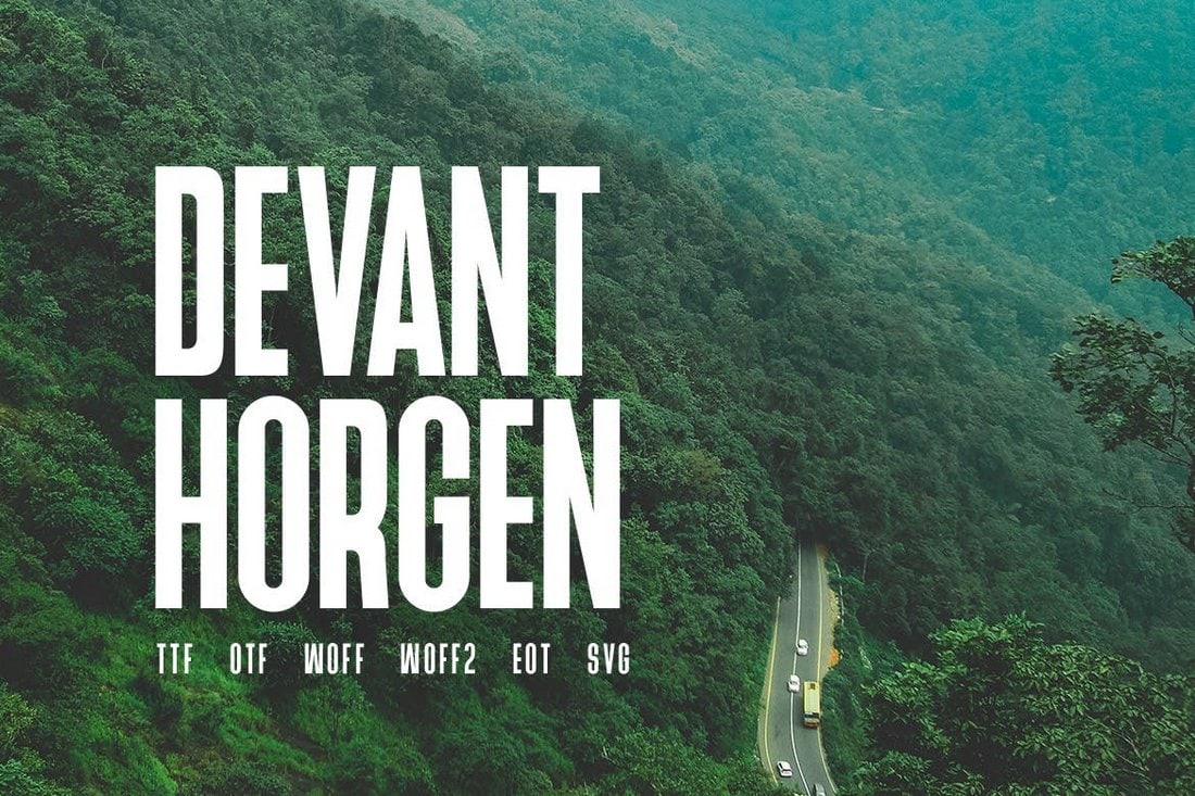 Devant-Horgen-Modern-Poster-Font 30+ Best Fonts for Posters design tips 