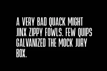 Second alternate image for Devant Pro Modern Block Font