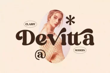 Devitta Modern-Vintage Serif Font
