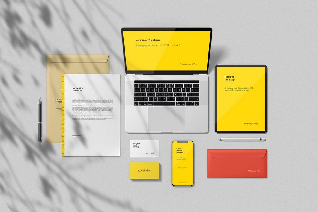 Digital Agency Branding Mockup Templates