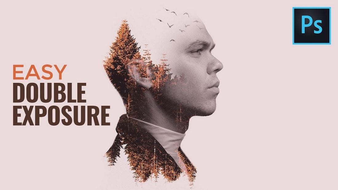 Double-Exposure-Effect-Photoshop-Tutorial 20+ Photoshop Photo Effects for Stunning Creative Photos design tips 