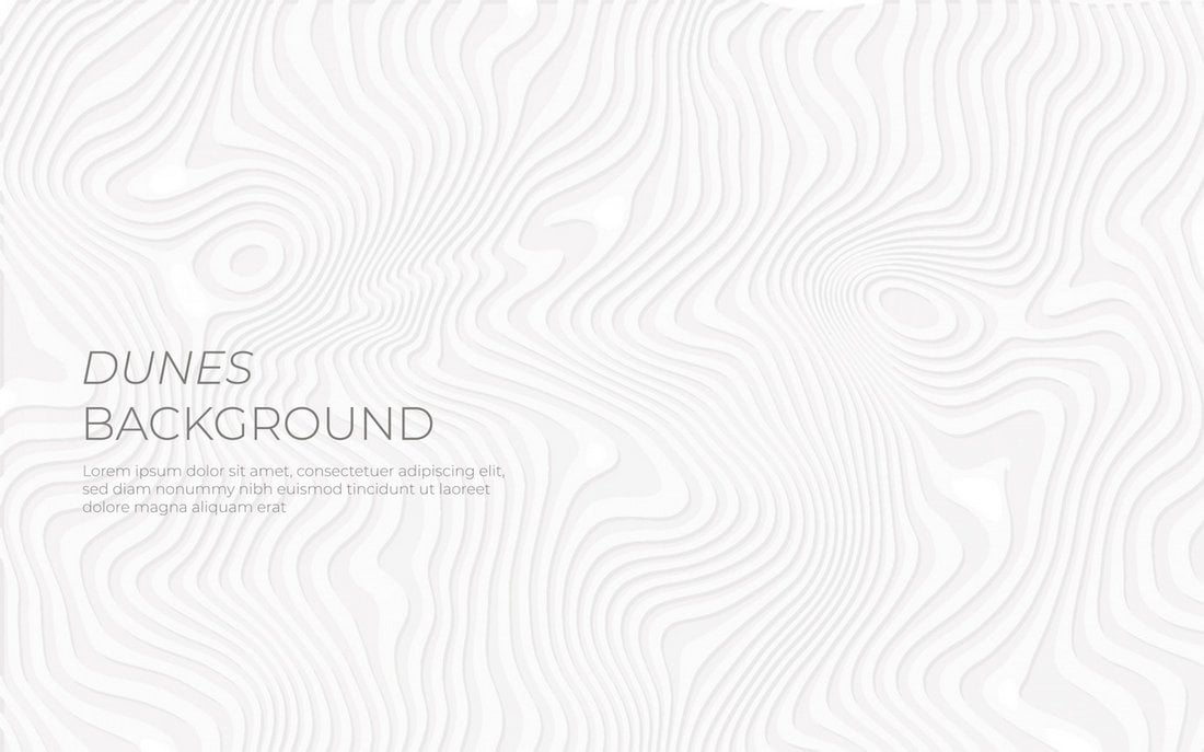 Dunes - Free Wave Background EPS