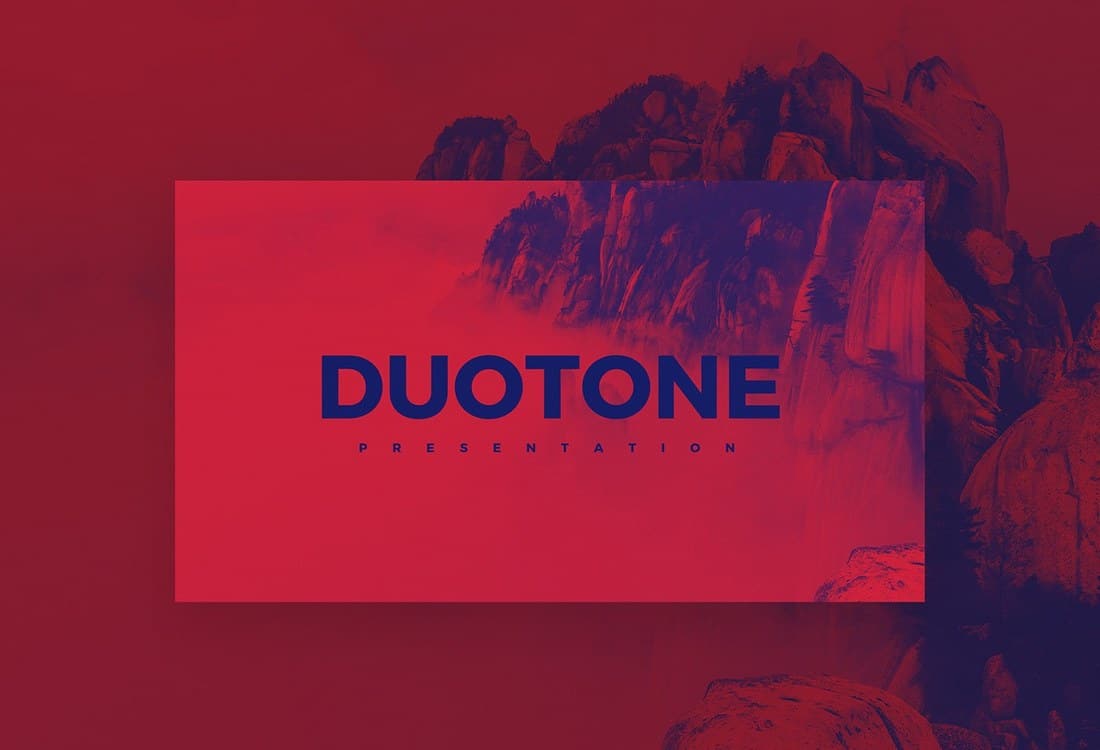 Duotone-Modern-Free-PowerPoint-Template 50+ Best Free PowerPoint Templates 2020 design tips 