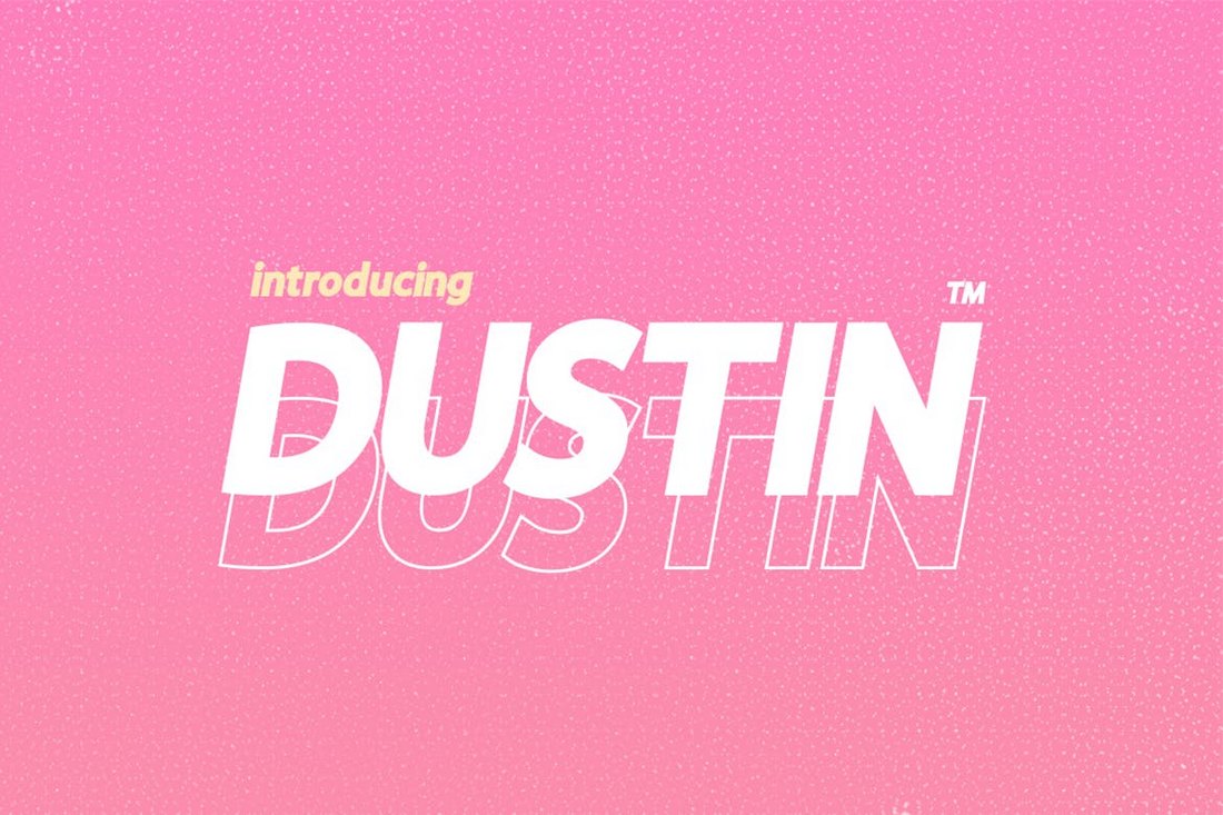 Dustin-Creative-Font-Family 30+ Best YouTube Fonts (For Thumbnails + Videos) 2020 design tips 