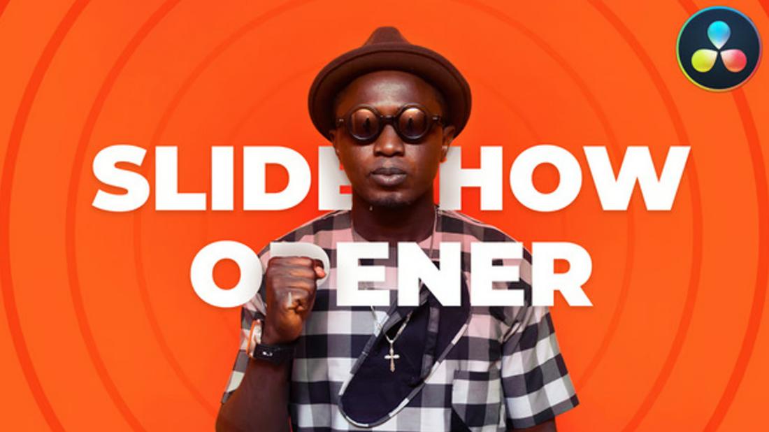 Dynamic Slideshow Opener for DaVinci Resolve