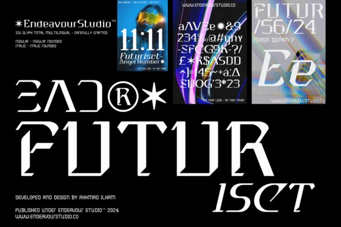 EAD - Free Swedish Font