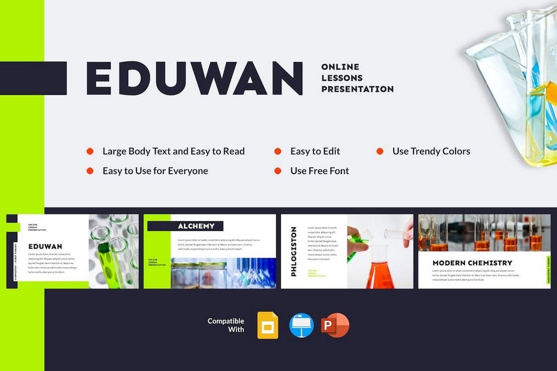 EDUWAN - Online Lessons Presentation PPT