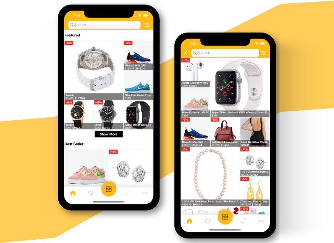 ecommerce ios app builder