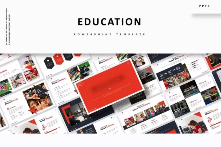 View Information about Education PowerPoint Template