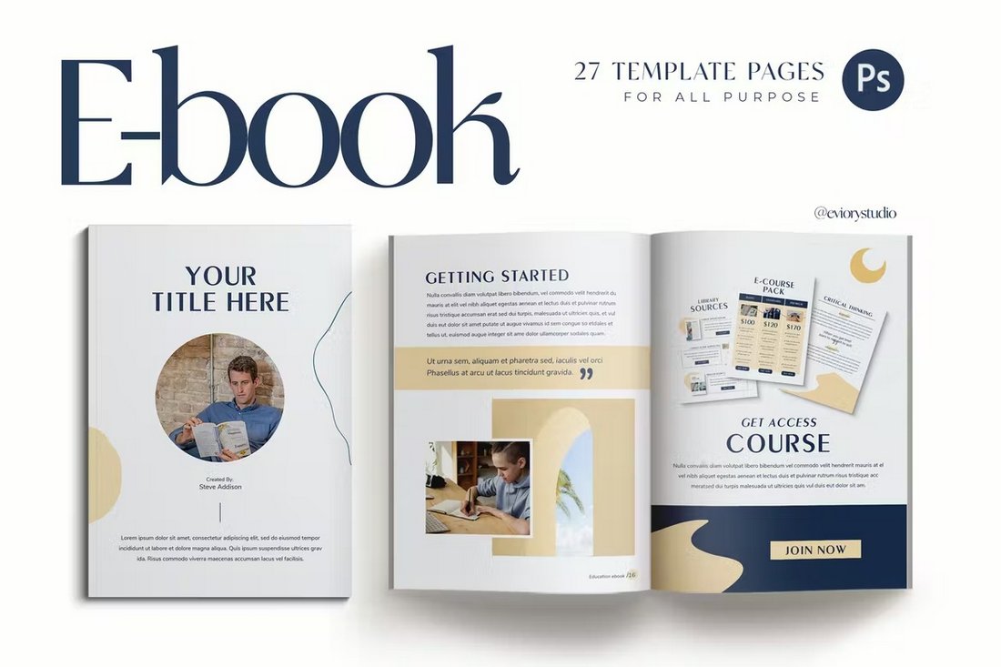 30+ Best Modern eBook Templates in 2024 (Free & Pro)