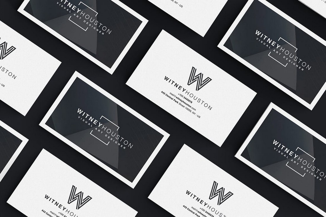 Elegant-Business-Card-Template-1 25+ Best Modern Business Card Templates 2021 (Word + PSD) design tips 