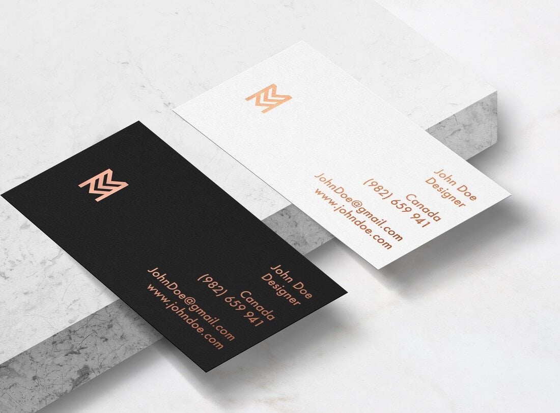 Elegant-Business-Card-mockup 70+ Corporate & Creative Business Card PSD Mockup Templates design tips 