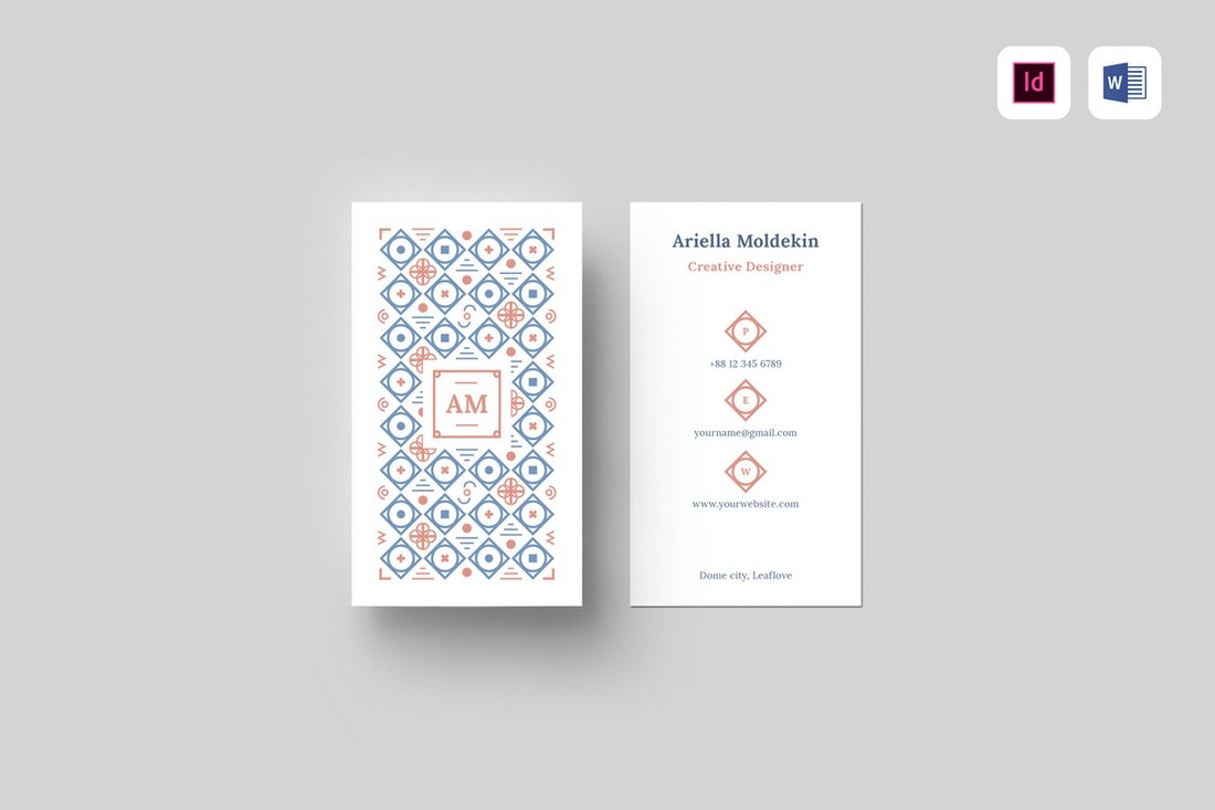 Elegant-Google-Docs-Business-Card-Template 20+ Business Card Templates for Google Docs (Free & Premium) design tips Inspiration 