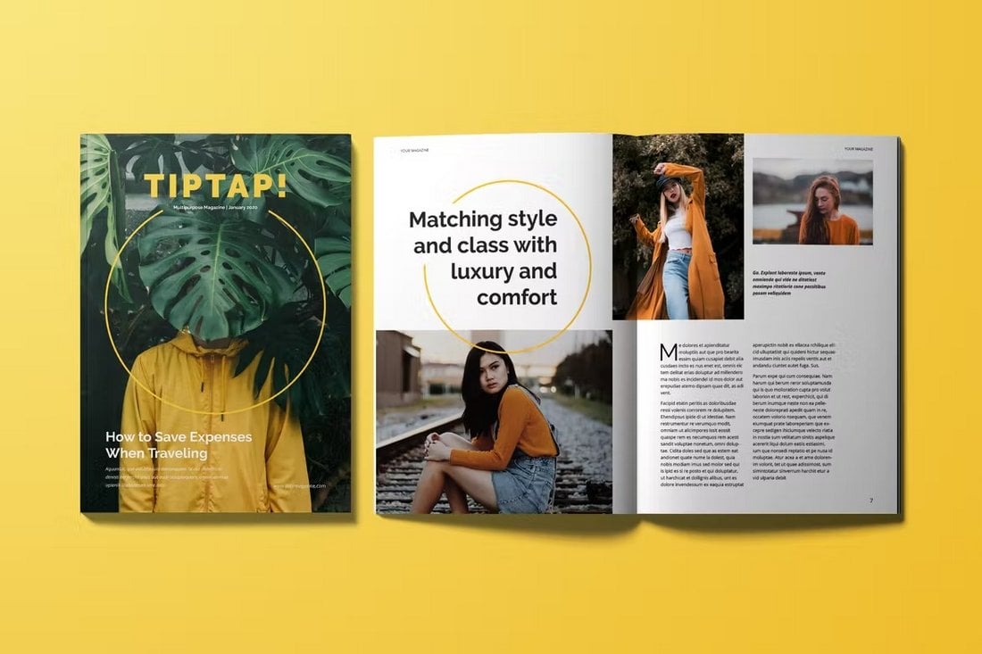 Elegant-InDesign-Magazine-Template 20+ Best Magazine Templates With Modern + Creative Cover Layouts design tips 