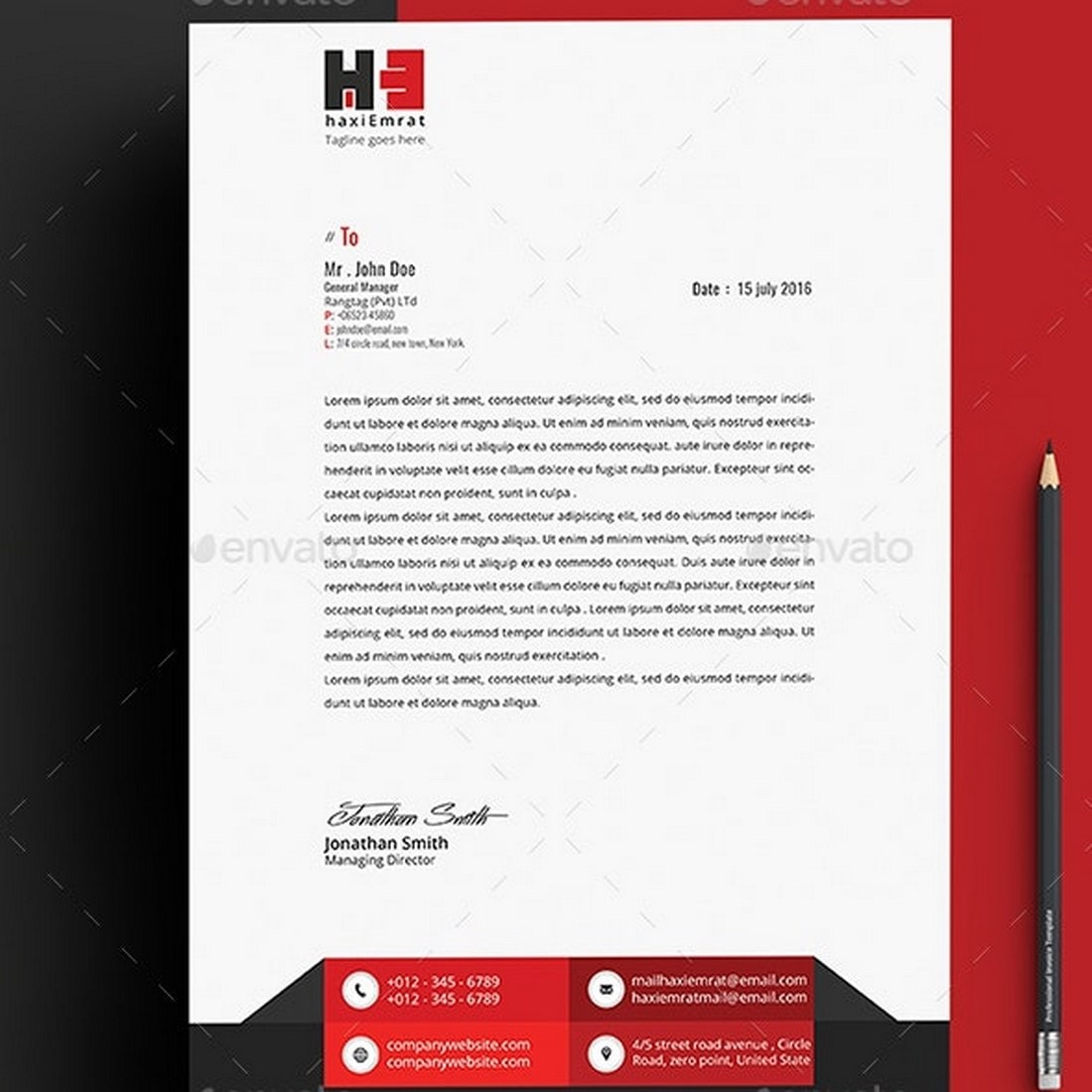 20 Best Microsoft Word Letterhead Templates Free Premium Design 