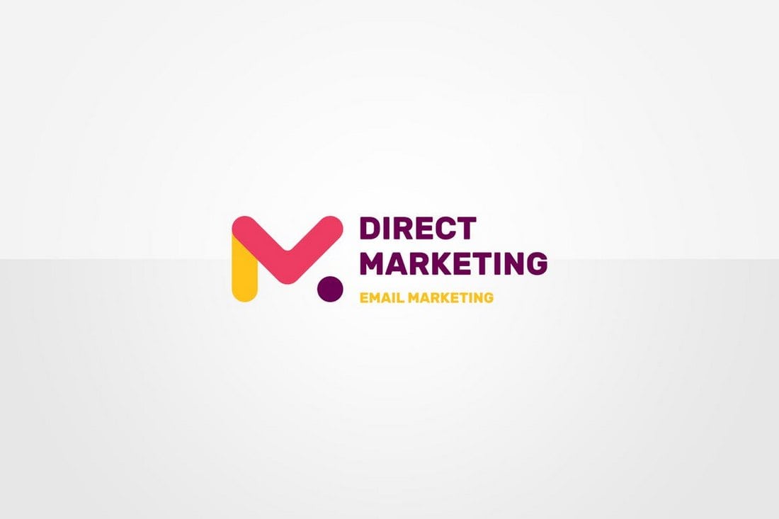 Email-Marketing-Logo-Template 40+ Best Photoshop Logo Templates (PSD) design tips 